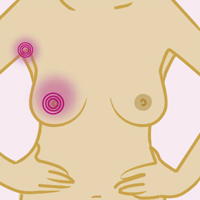Constant pain in your breast or your armpit