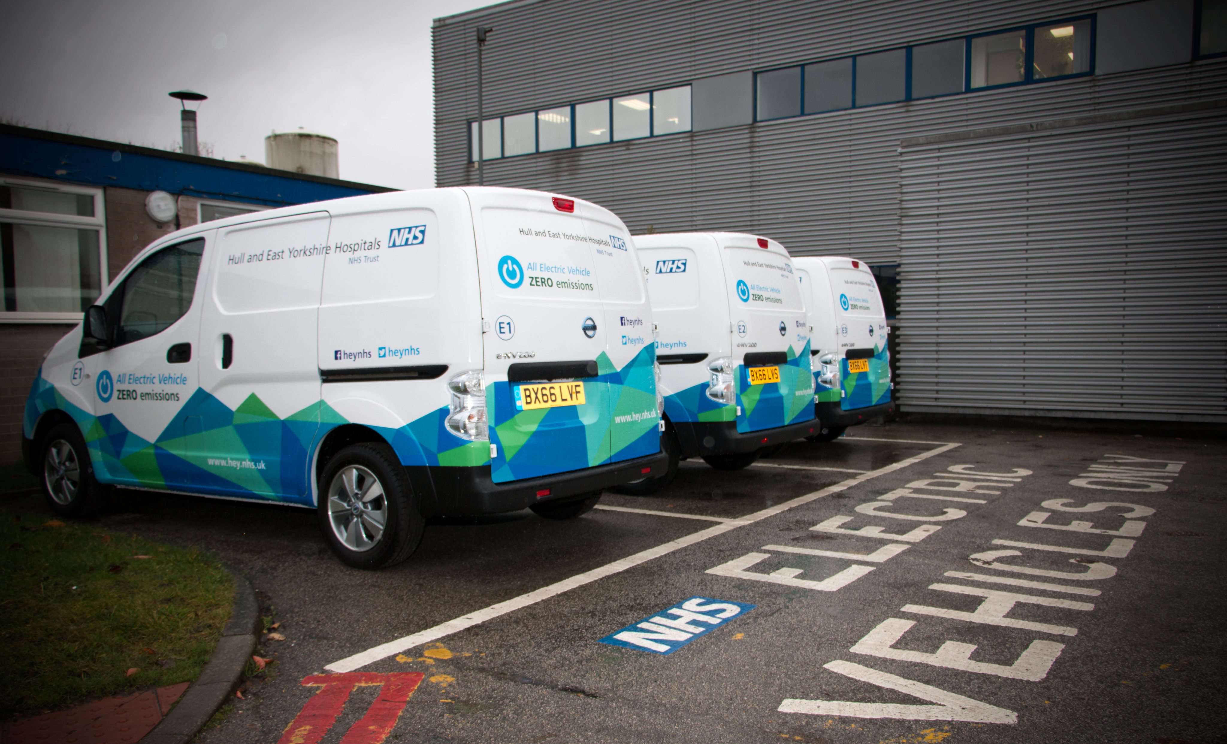 Electric vans are a healthy addition to hospital fleet Hull