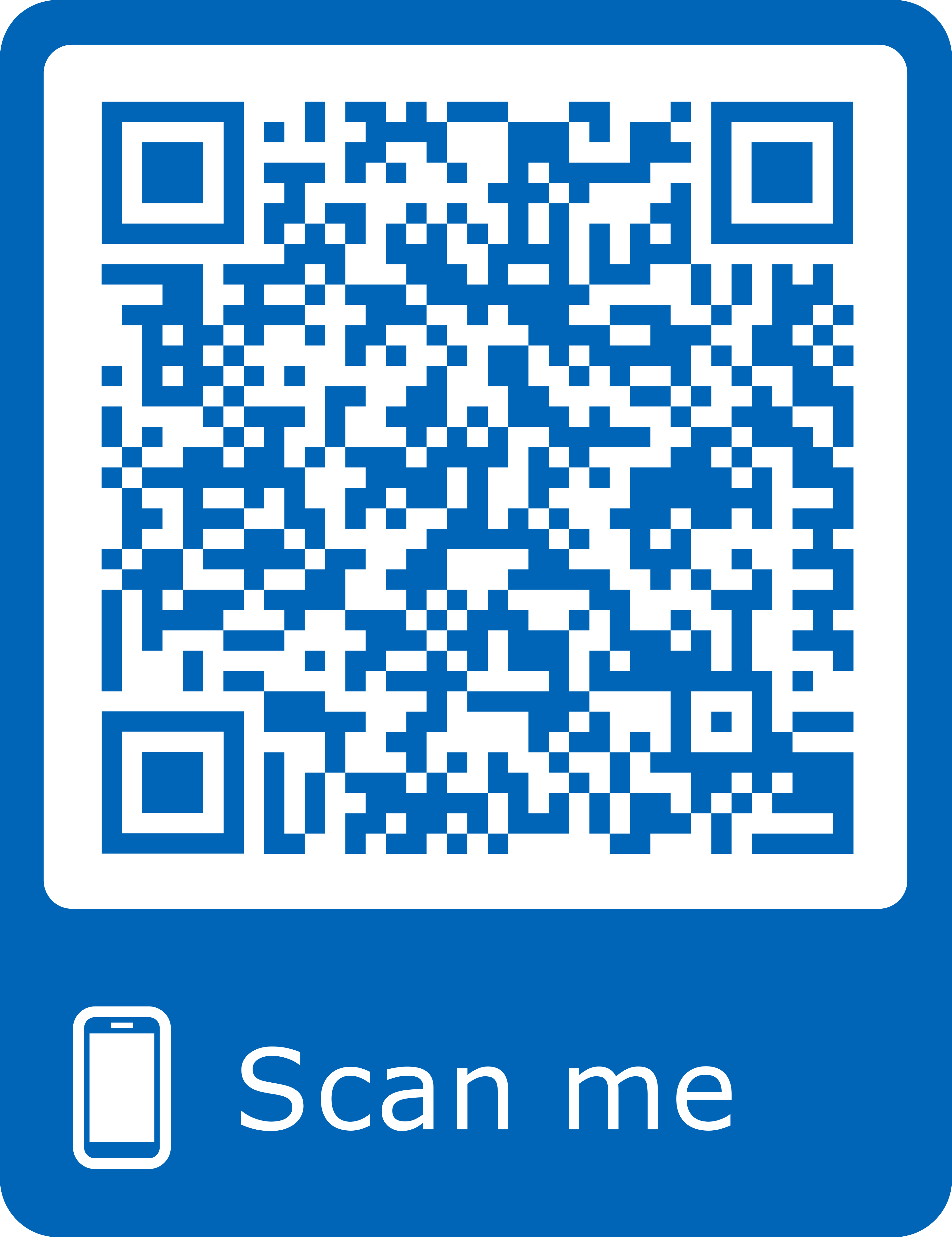 QR code to open leaflet