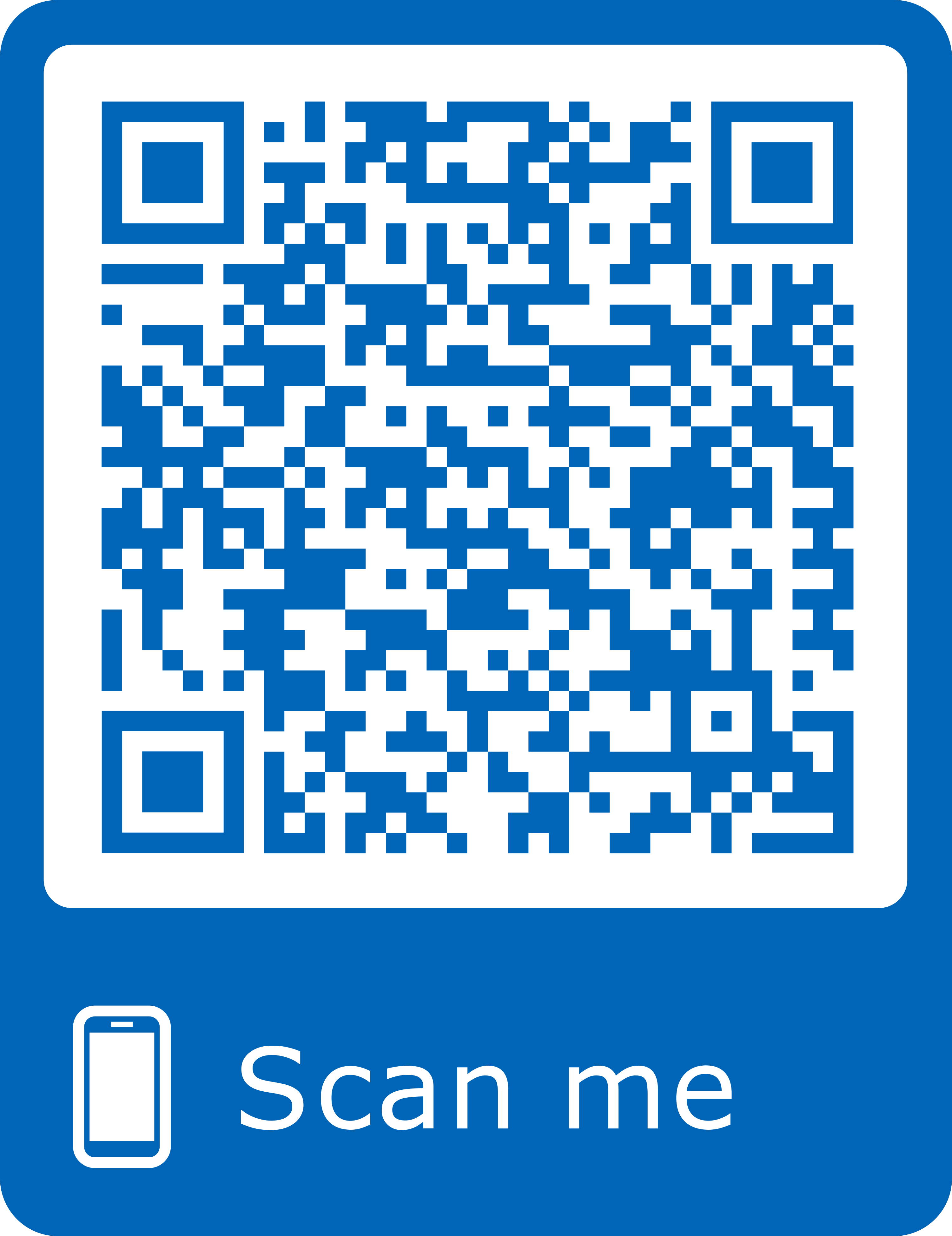 QR code to open leaflet