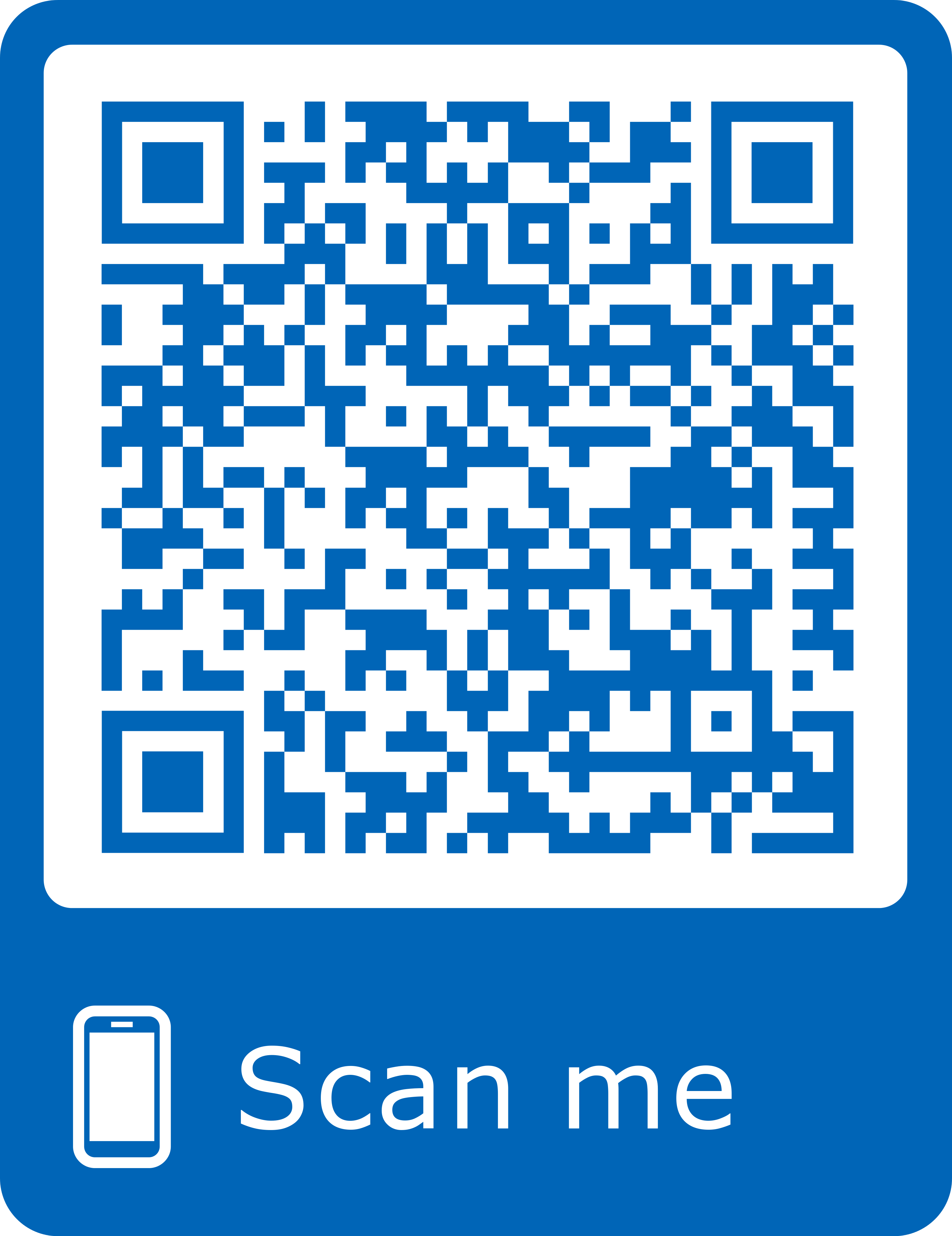 QR code to open leaflet