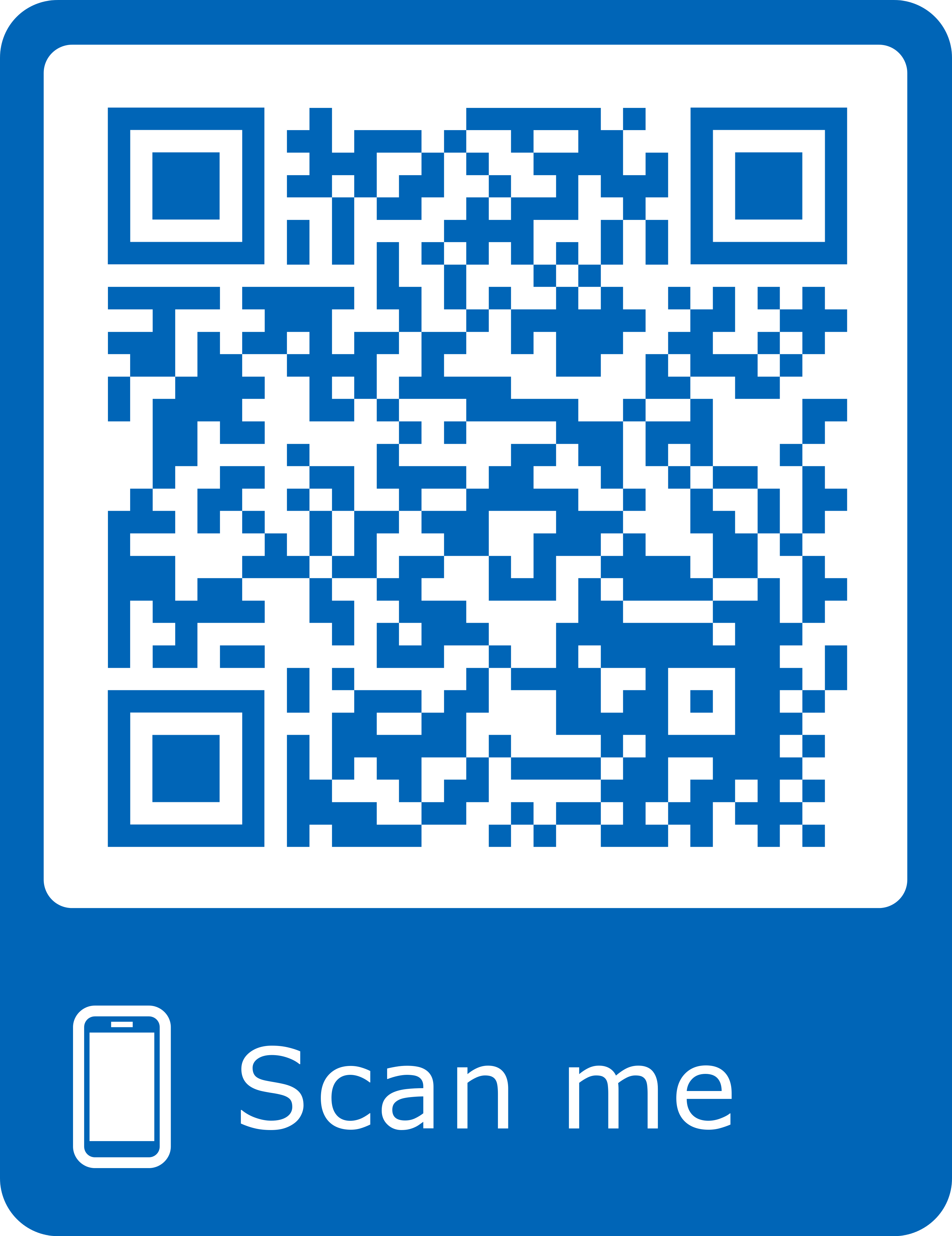 QR code to open leaflet