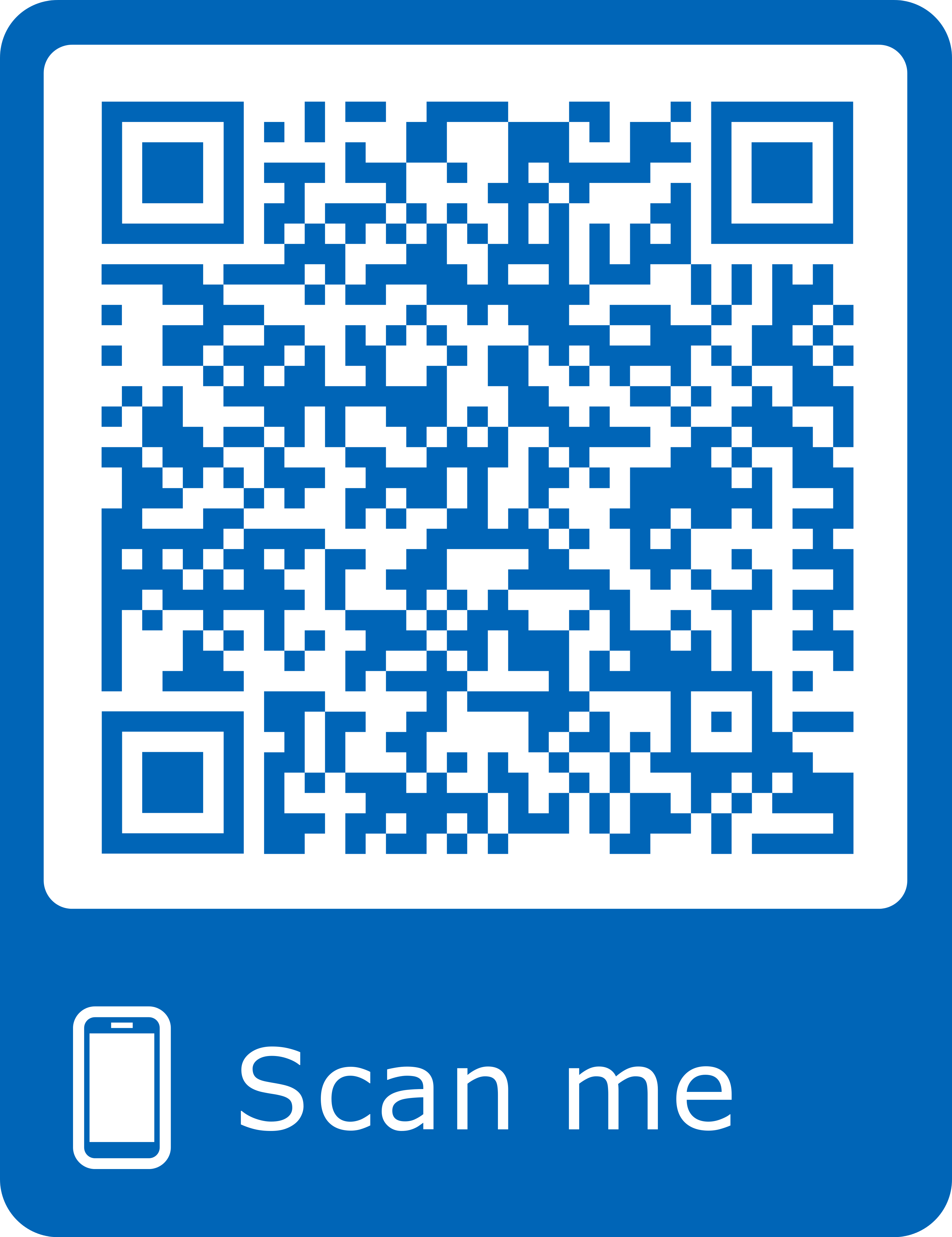 QR code to open leaflet