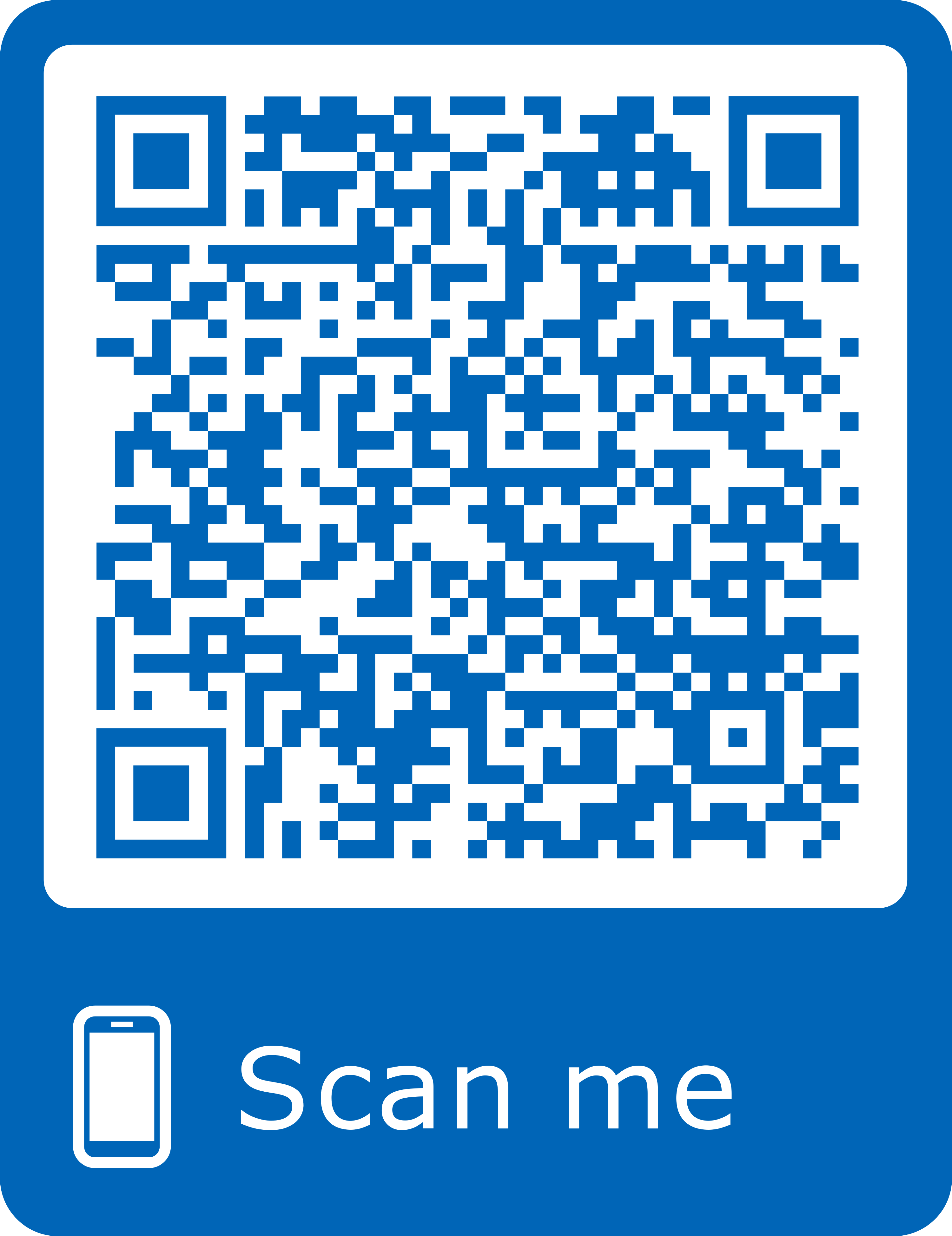 QR code to open leaflet