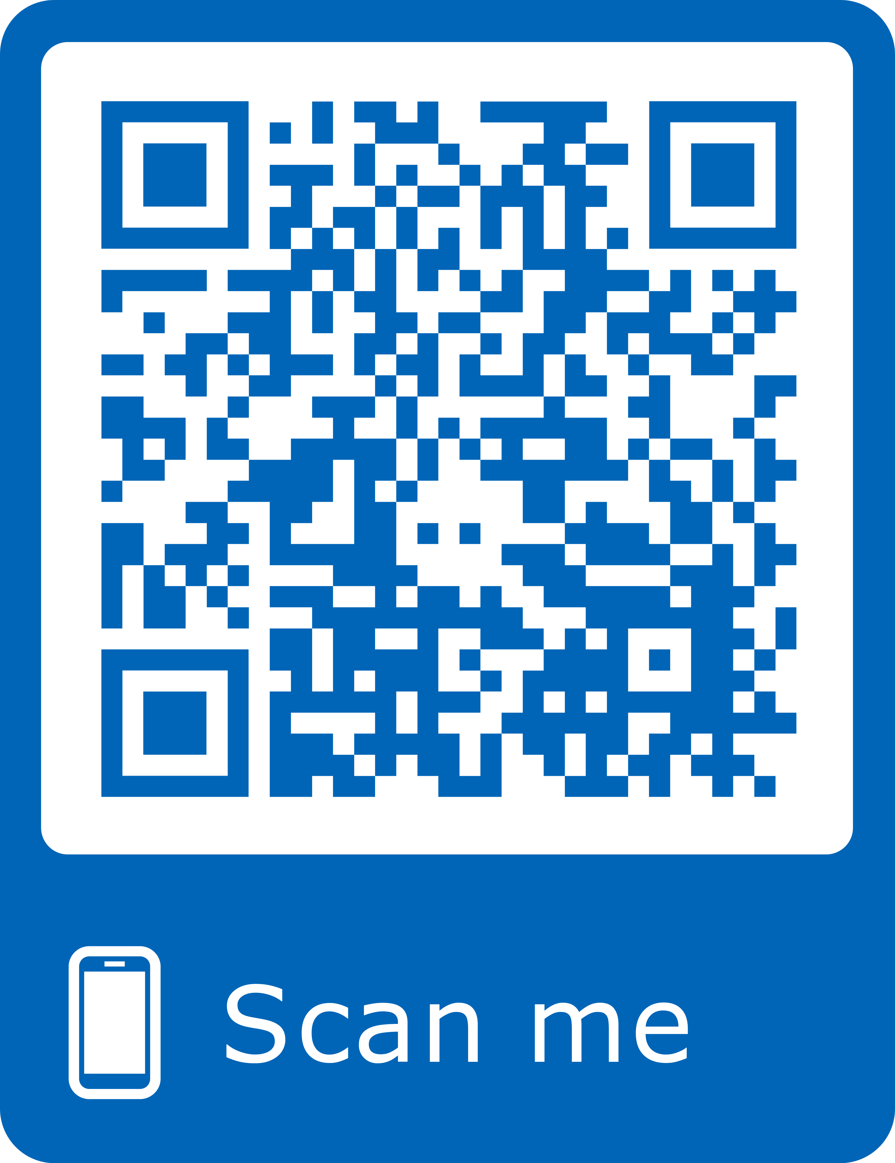 QR code to open leaflet