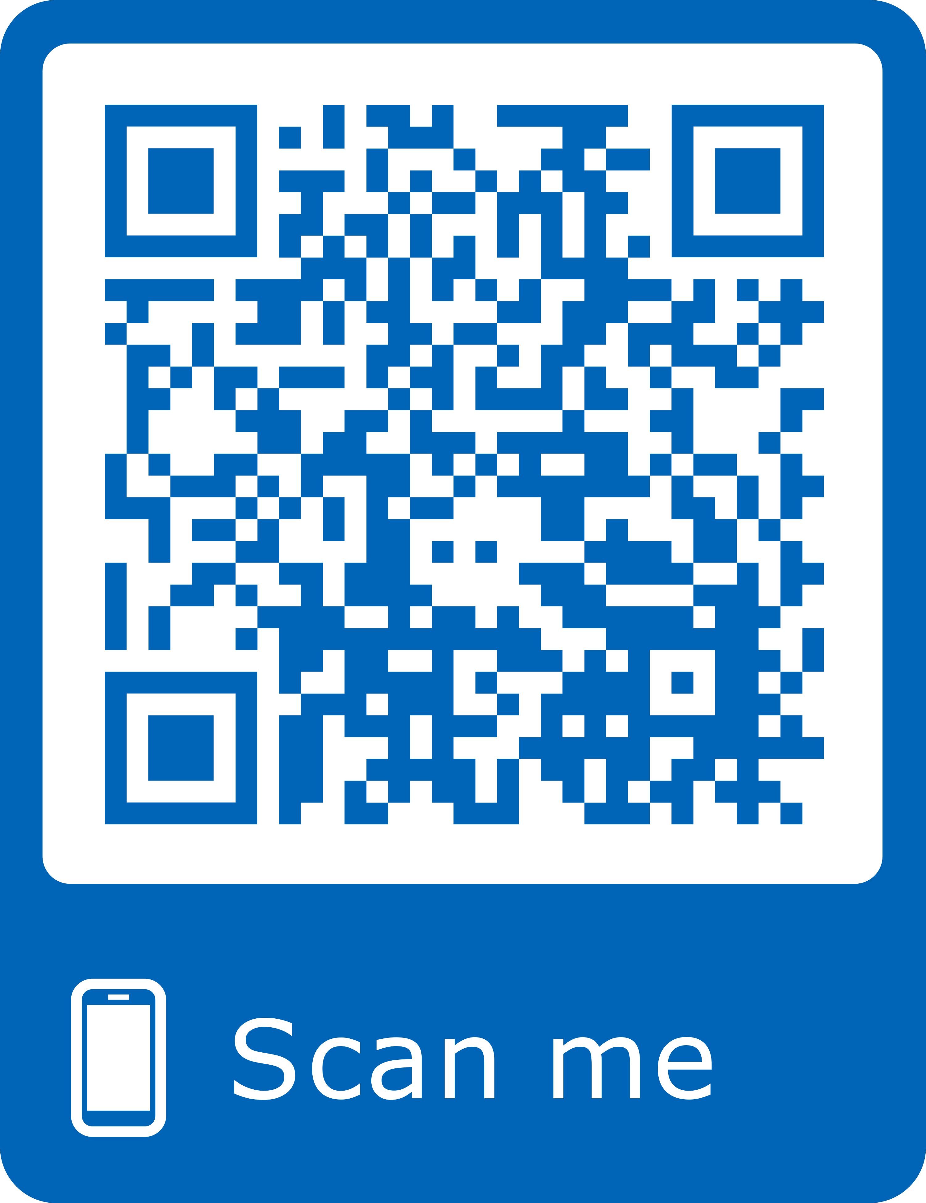 QR code to open leaflet