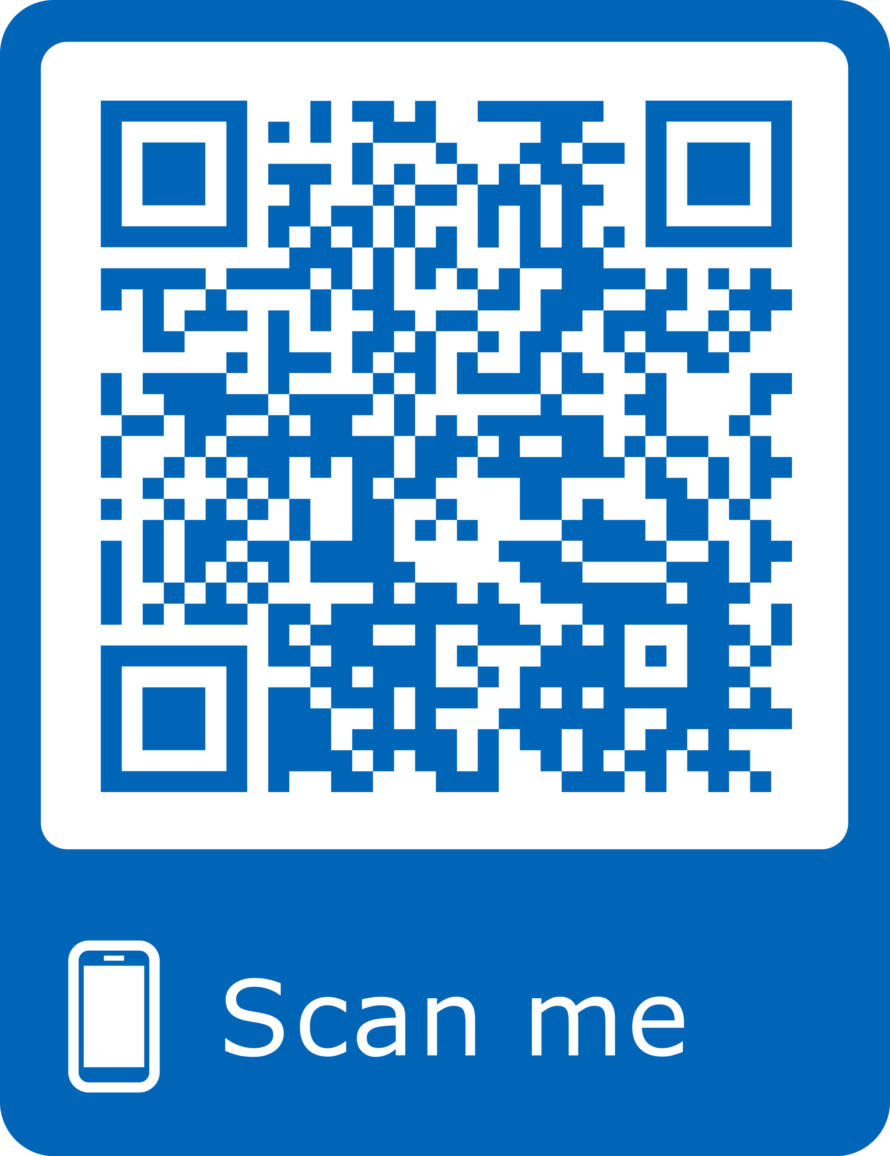 QR code to open leaflet