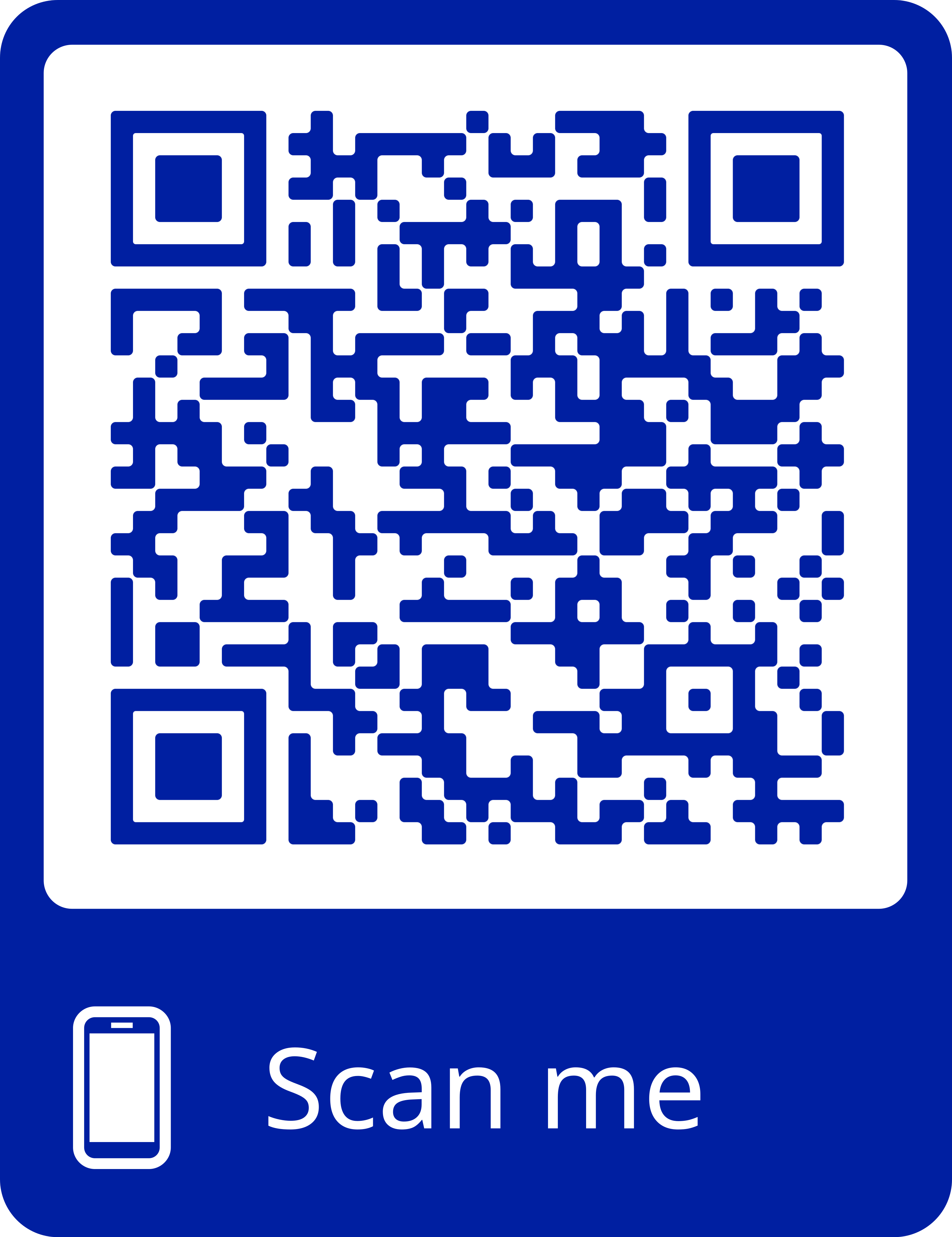 QR code to open leaflet