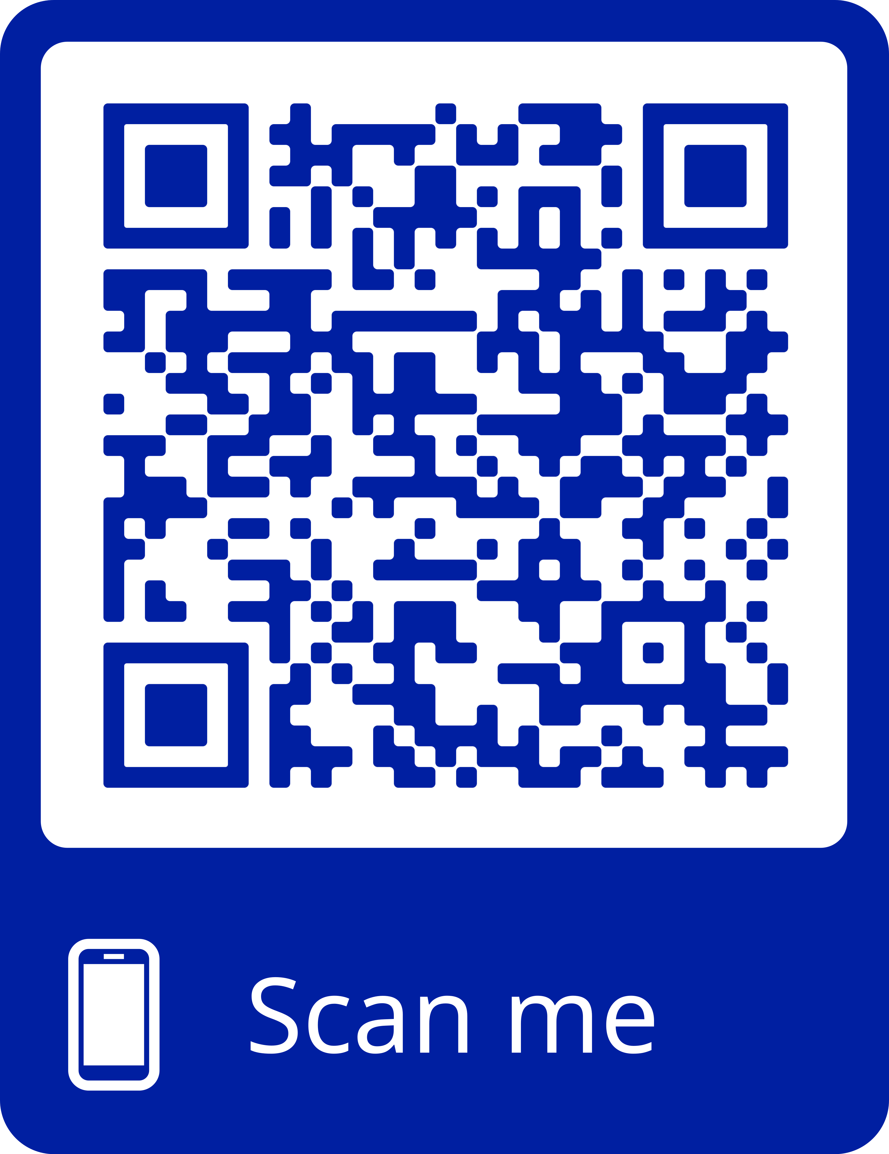 QR code to open leaflet