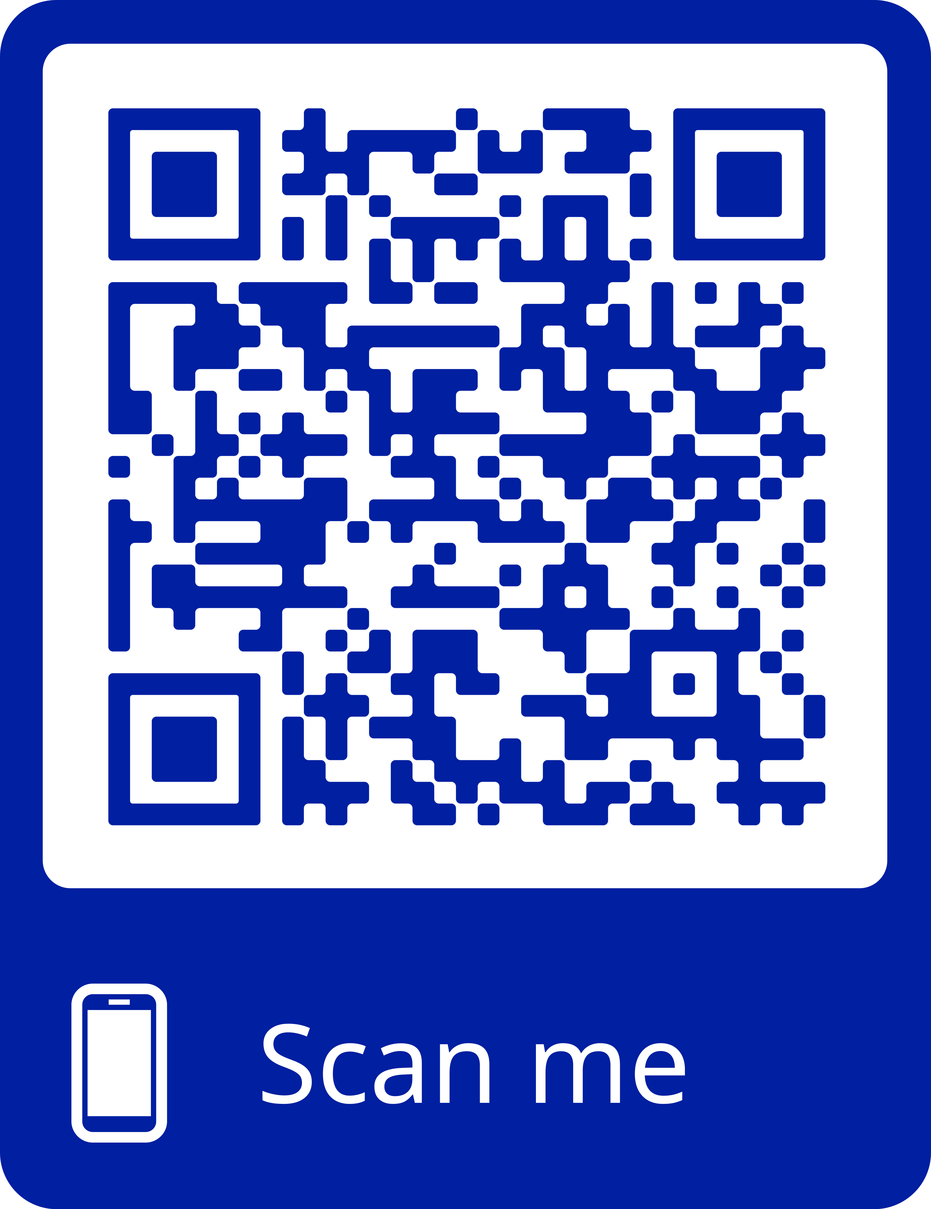 QR code to open leaflet