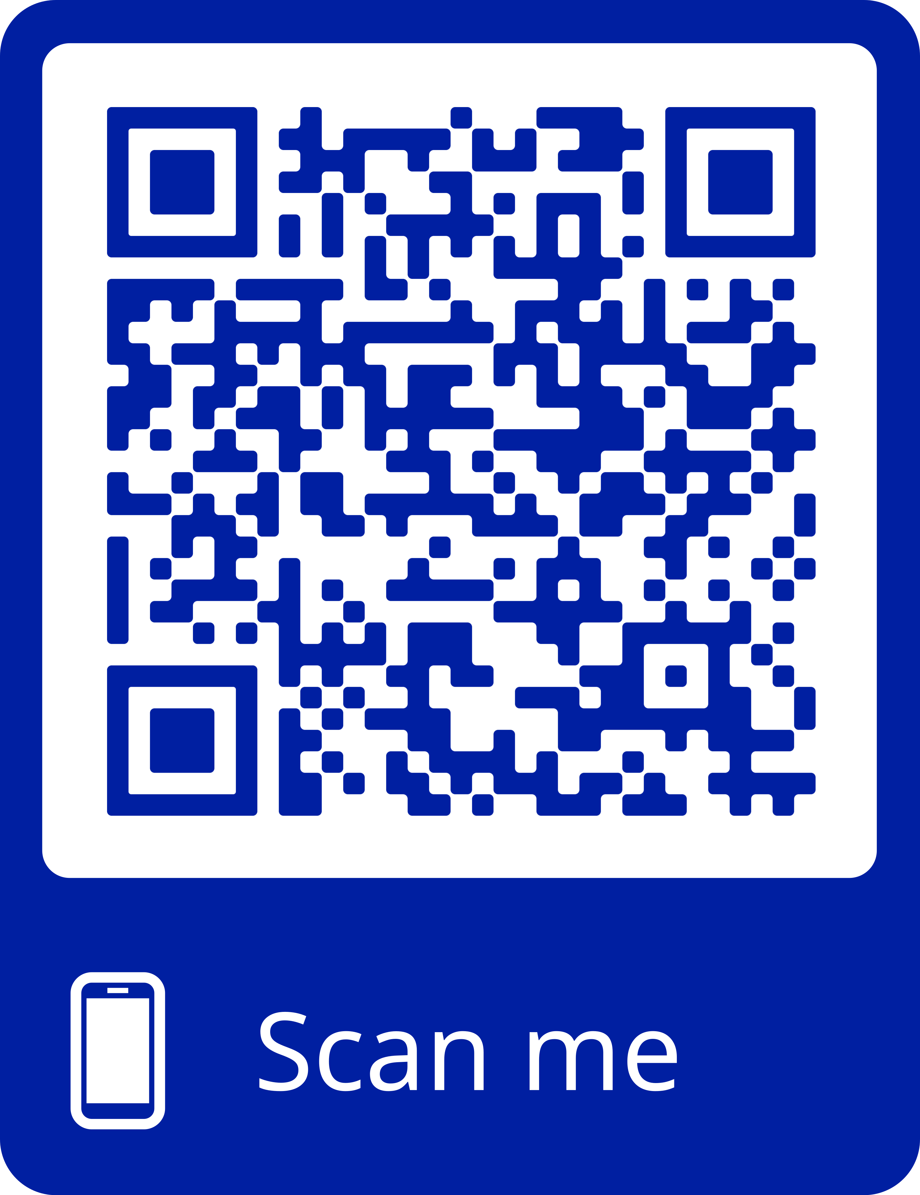 QR code to open leaflet