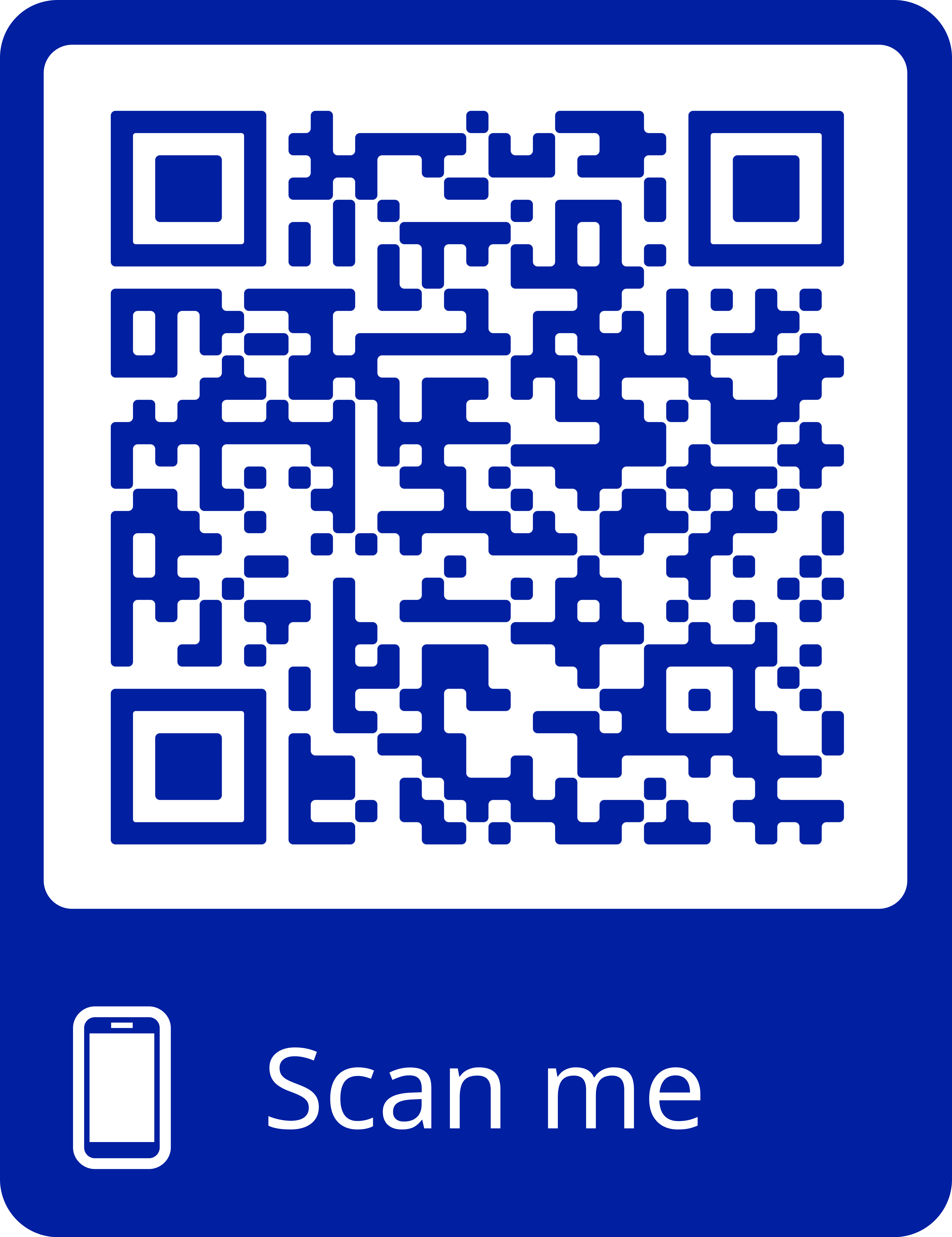 QR code to open leaflet