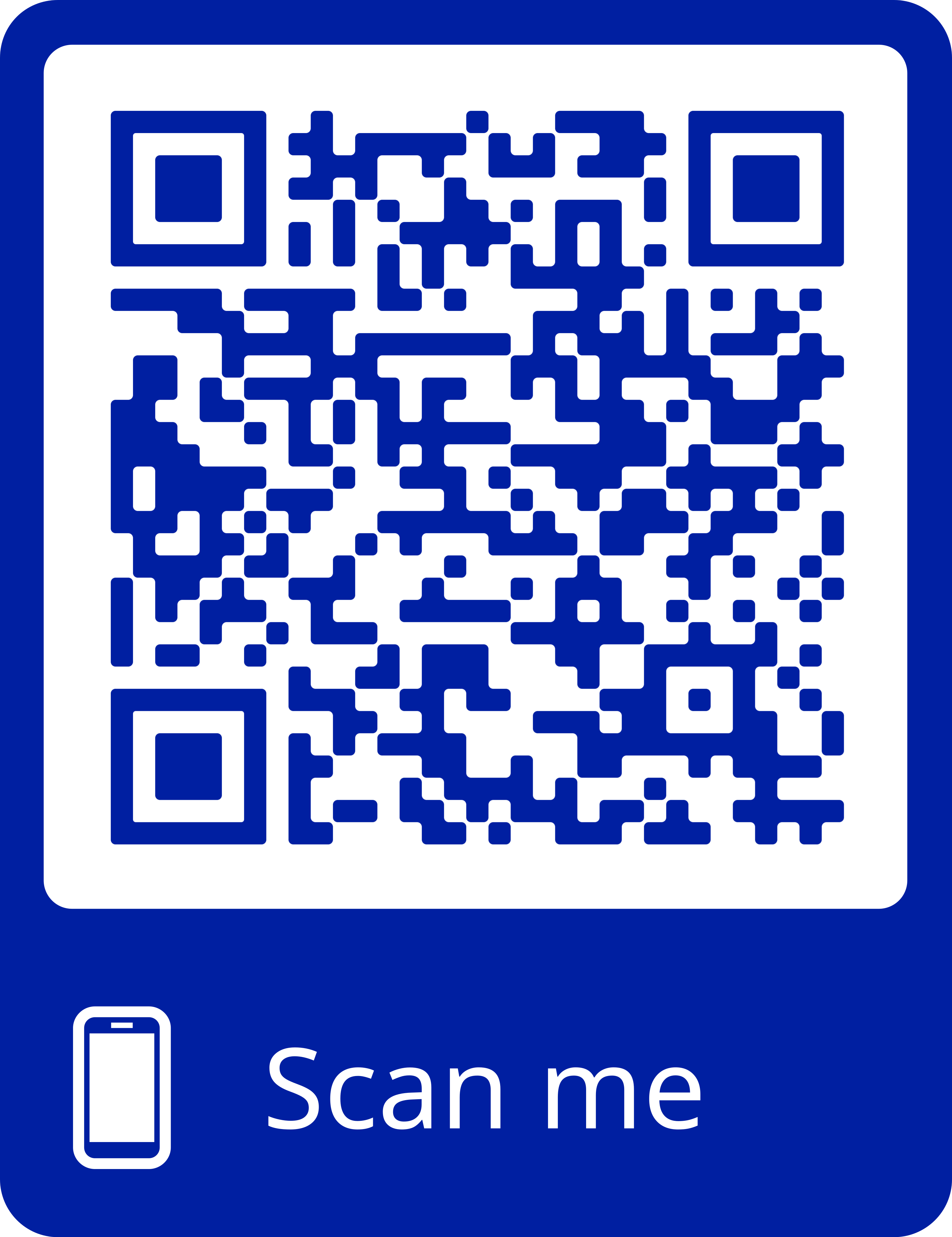 QR code to open leaflet