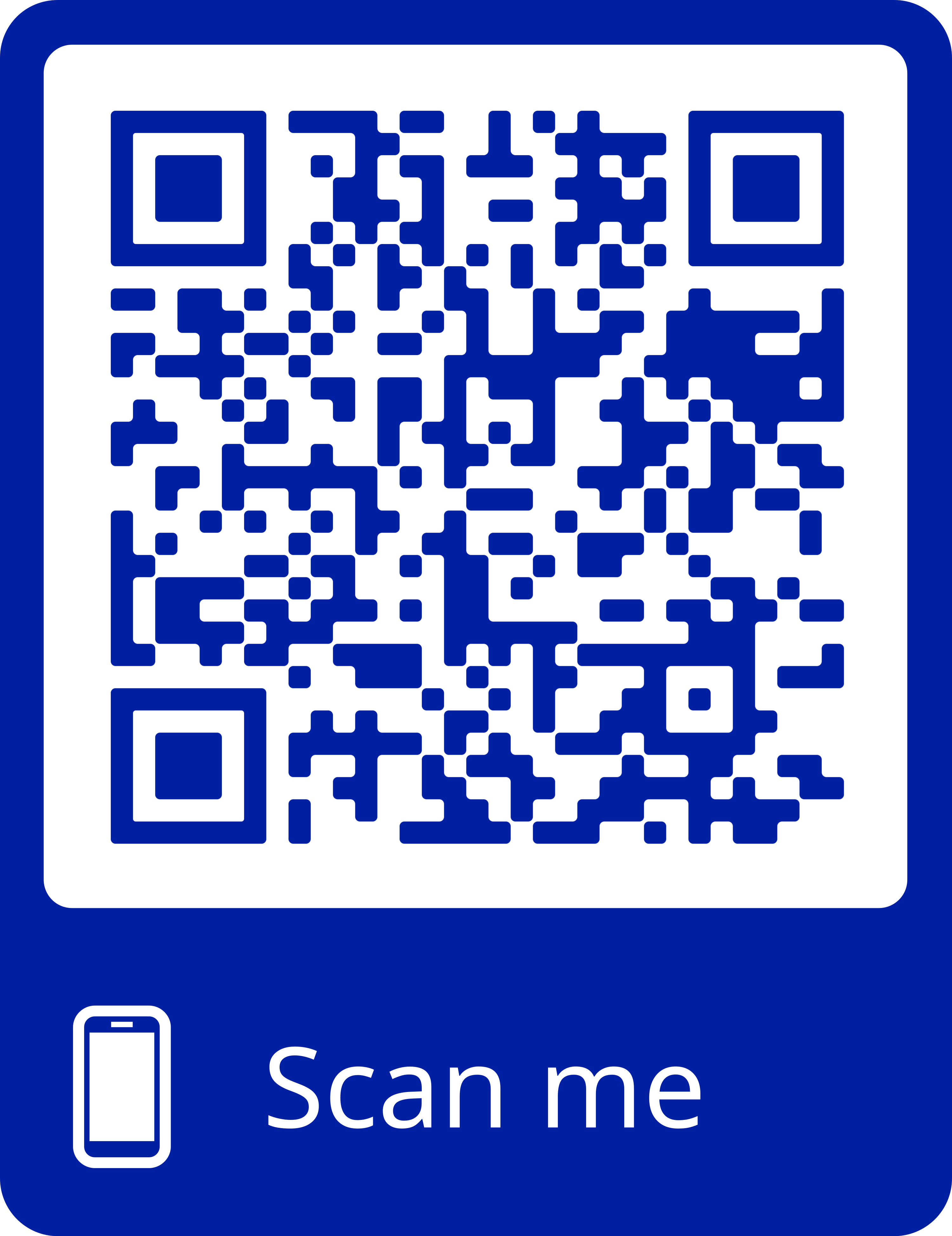 QR code to open leaflet