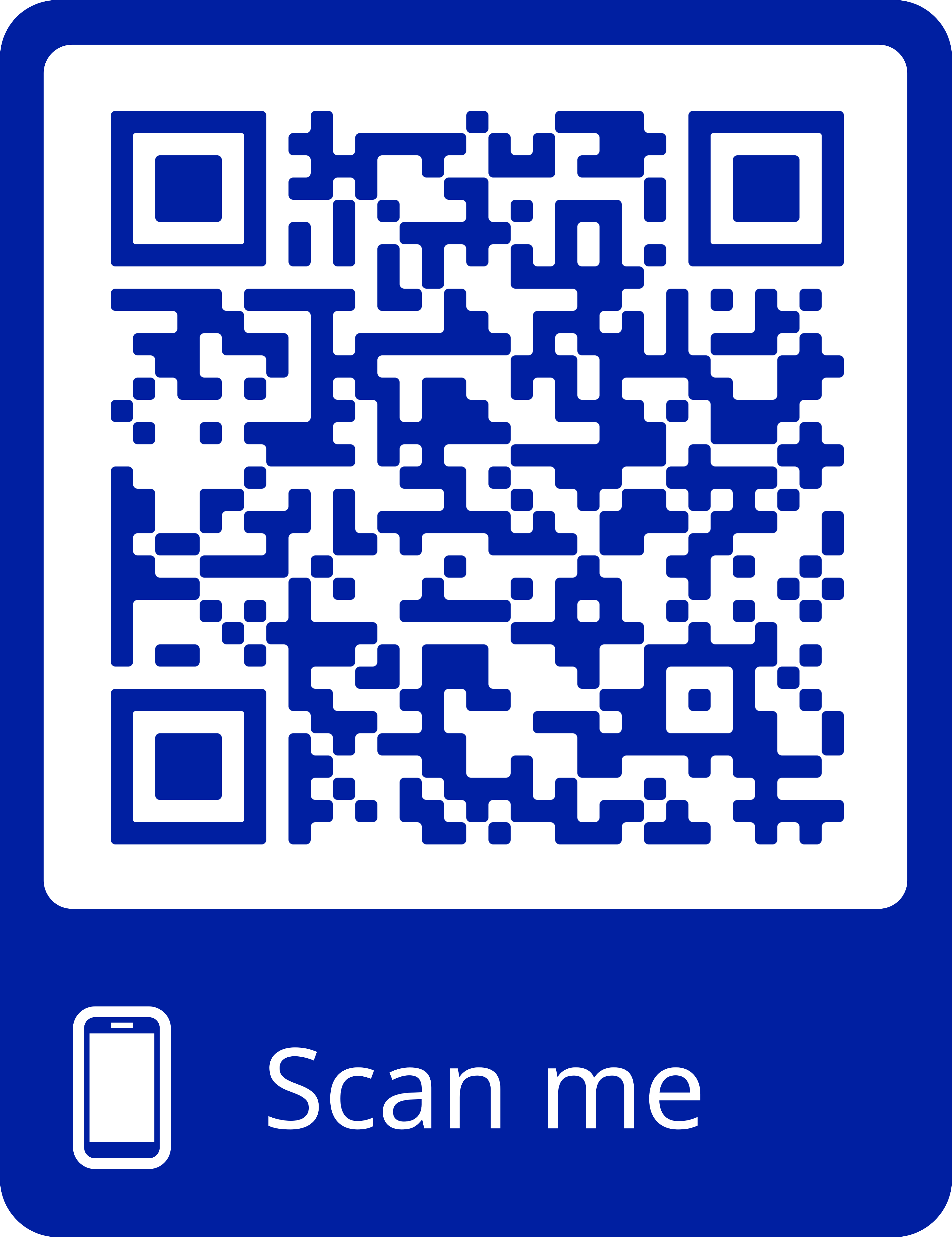 QR code to open leaflet