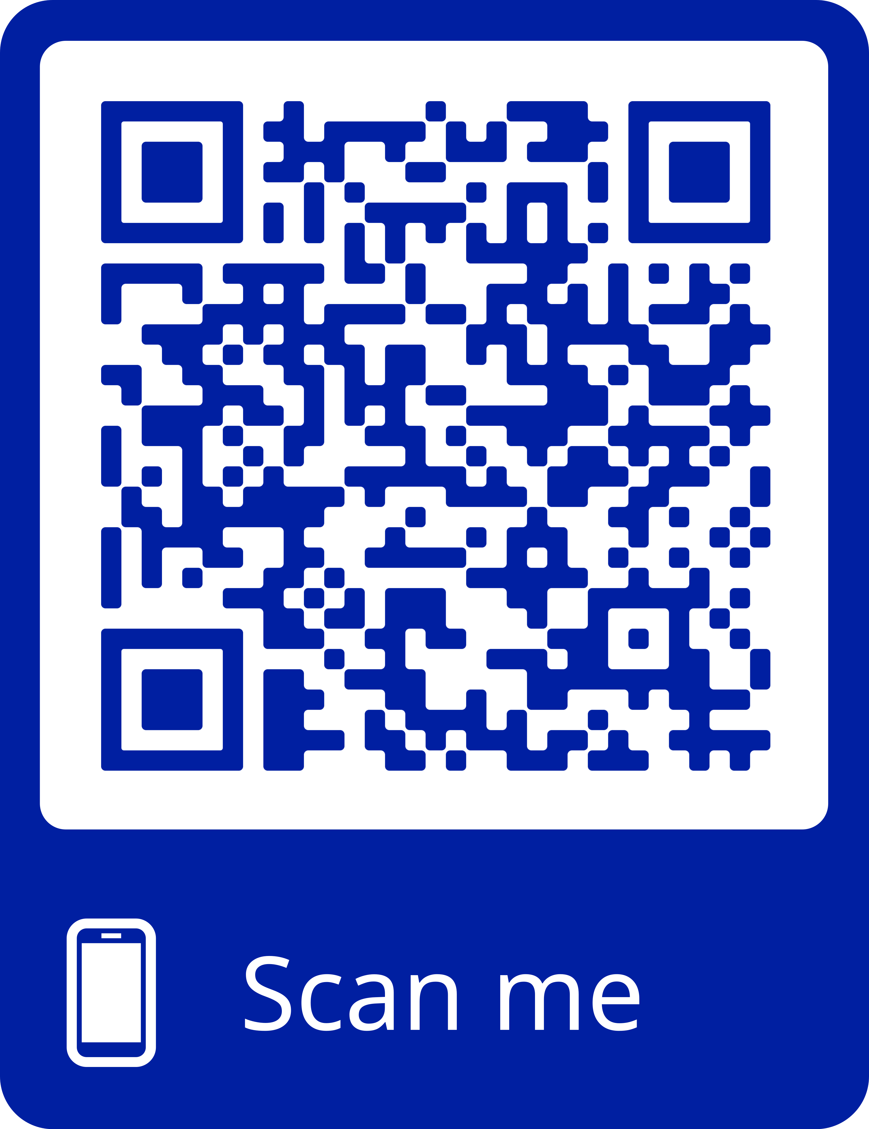 QR code to open leaflet