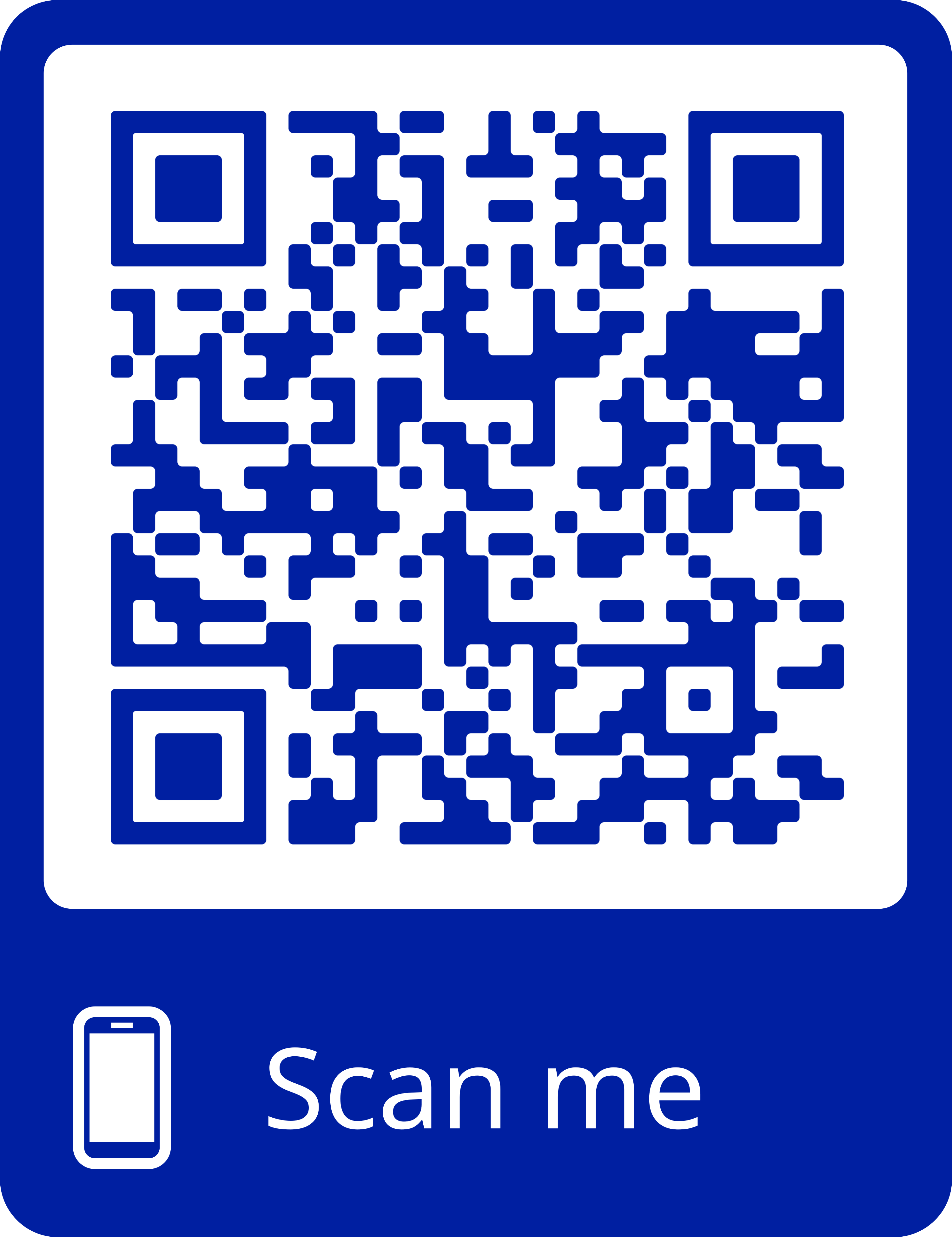 QR code to open leaflet