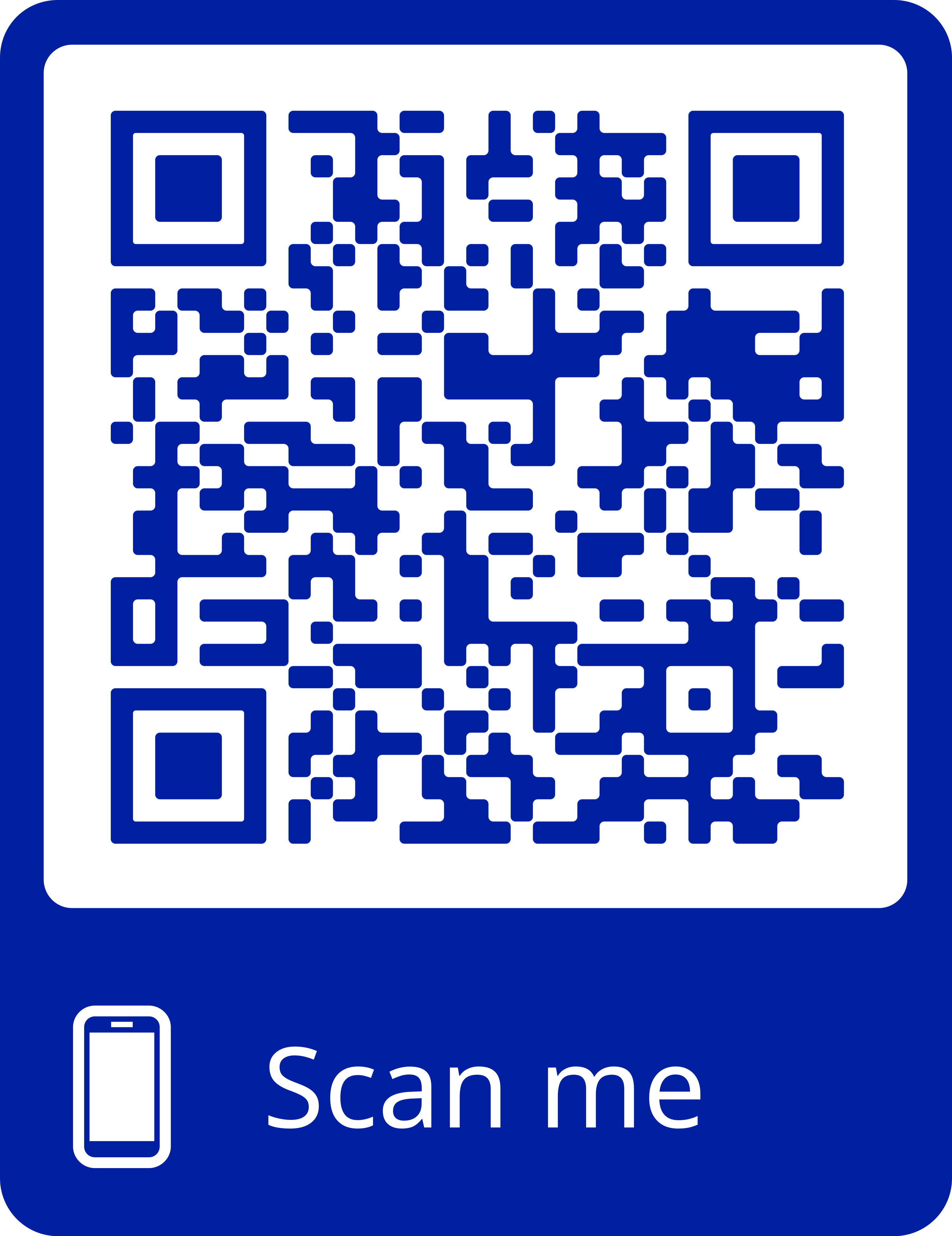 QR code to open leaflet