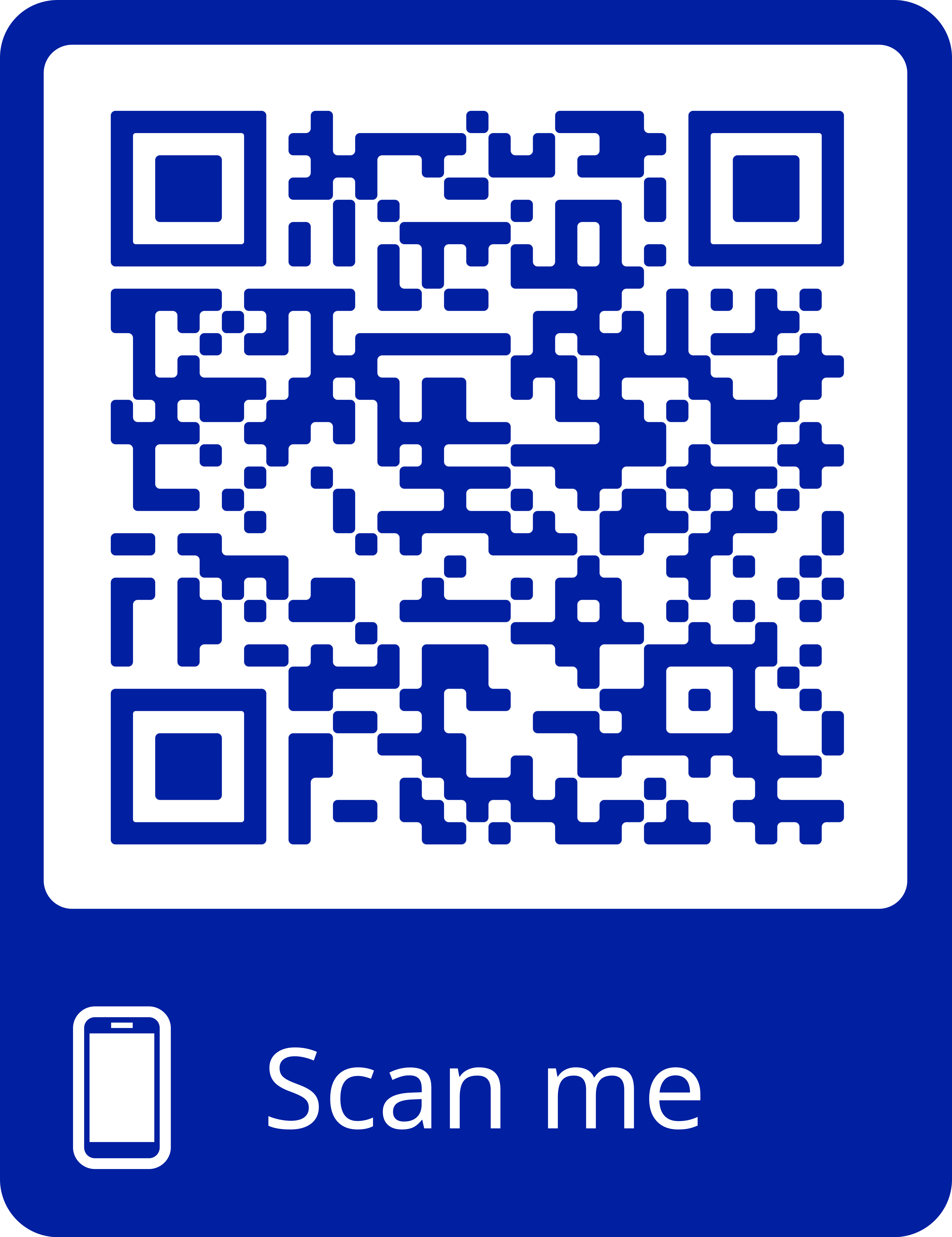 QR code to open leaflet