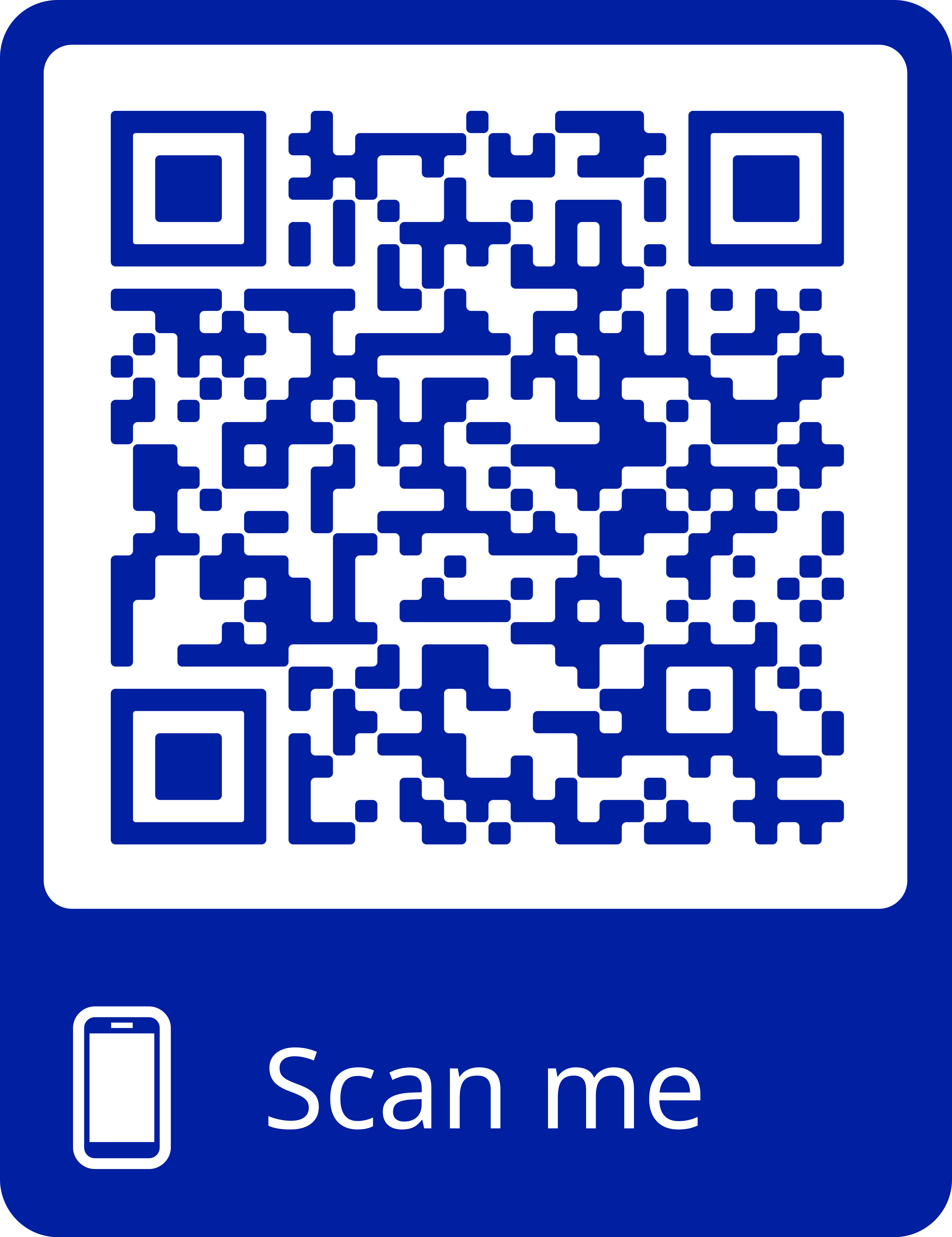 QR code to open leaflet