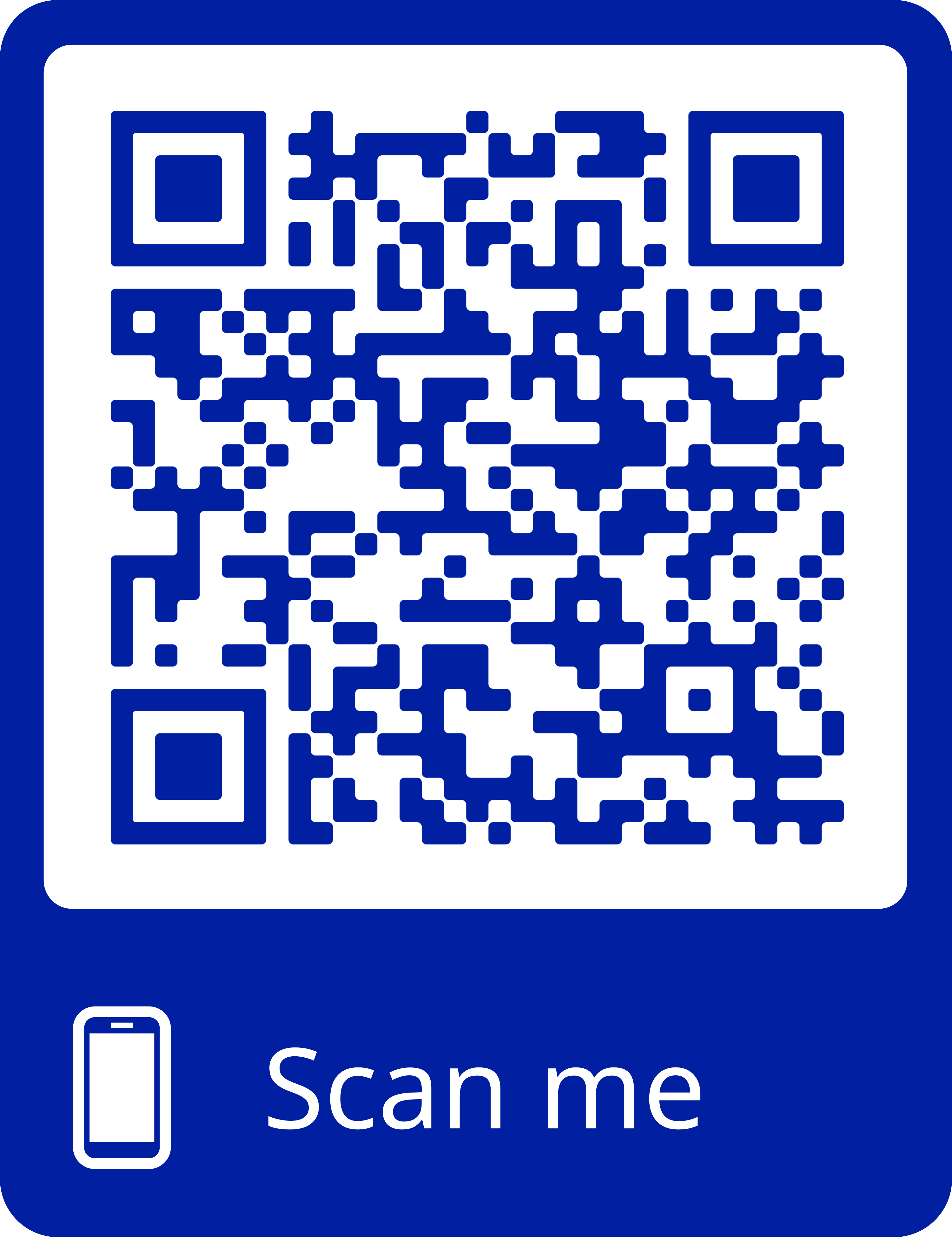 QR code to open leaflet