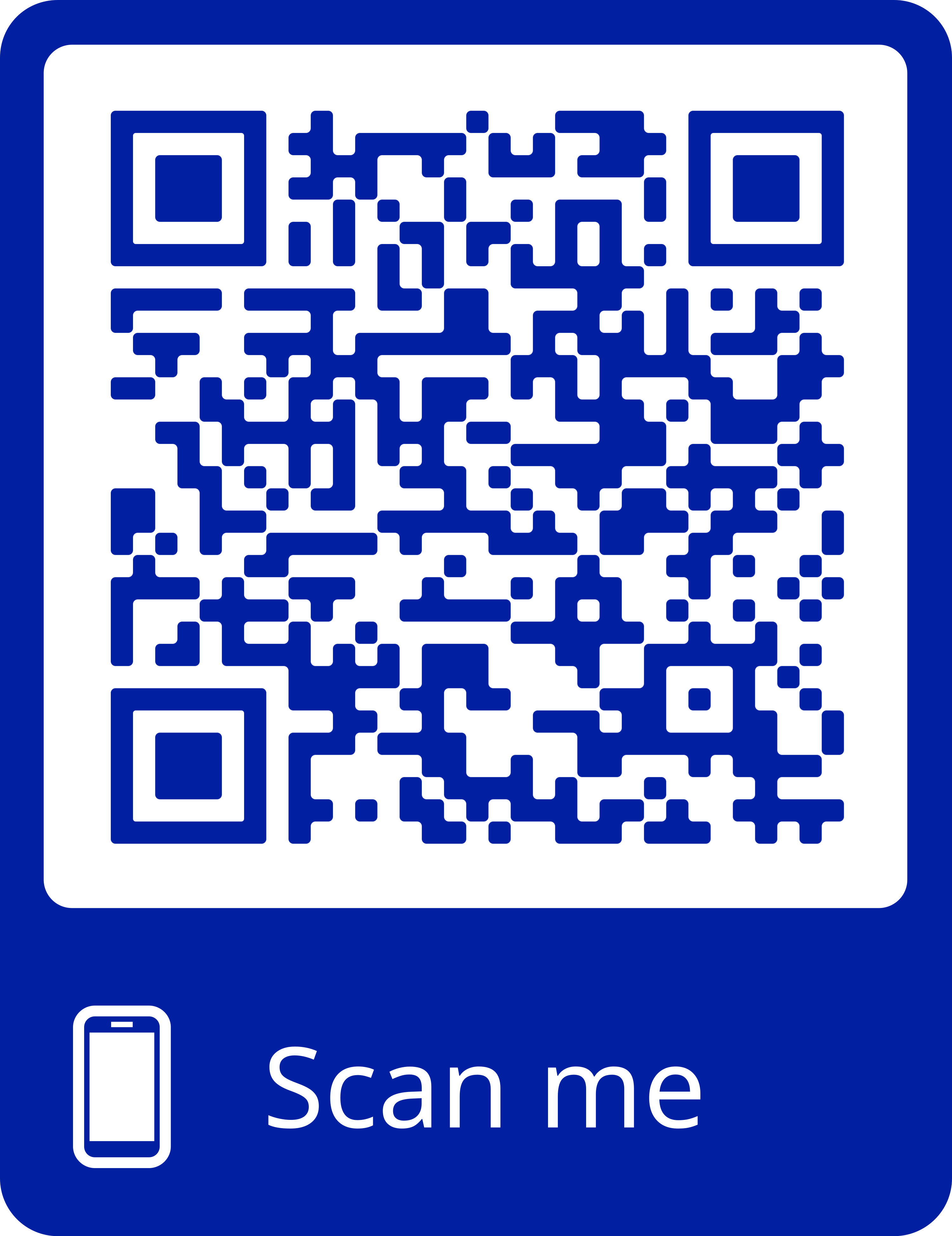 QR code to open leaflet