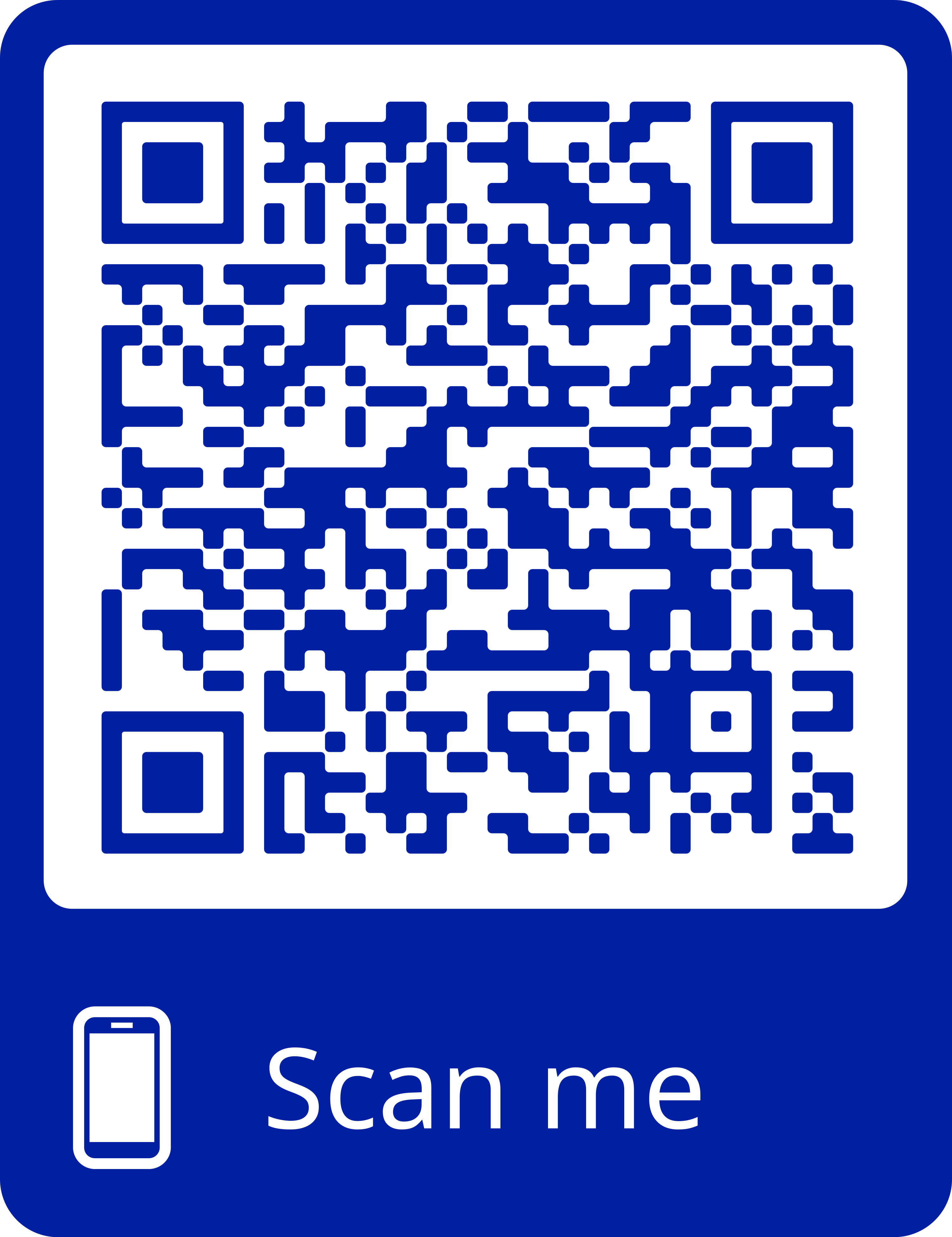 QR code to open leaflet