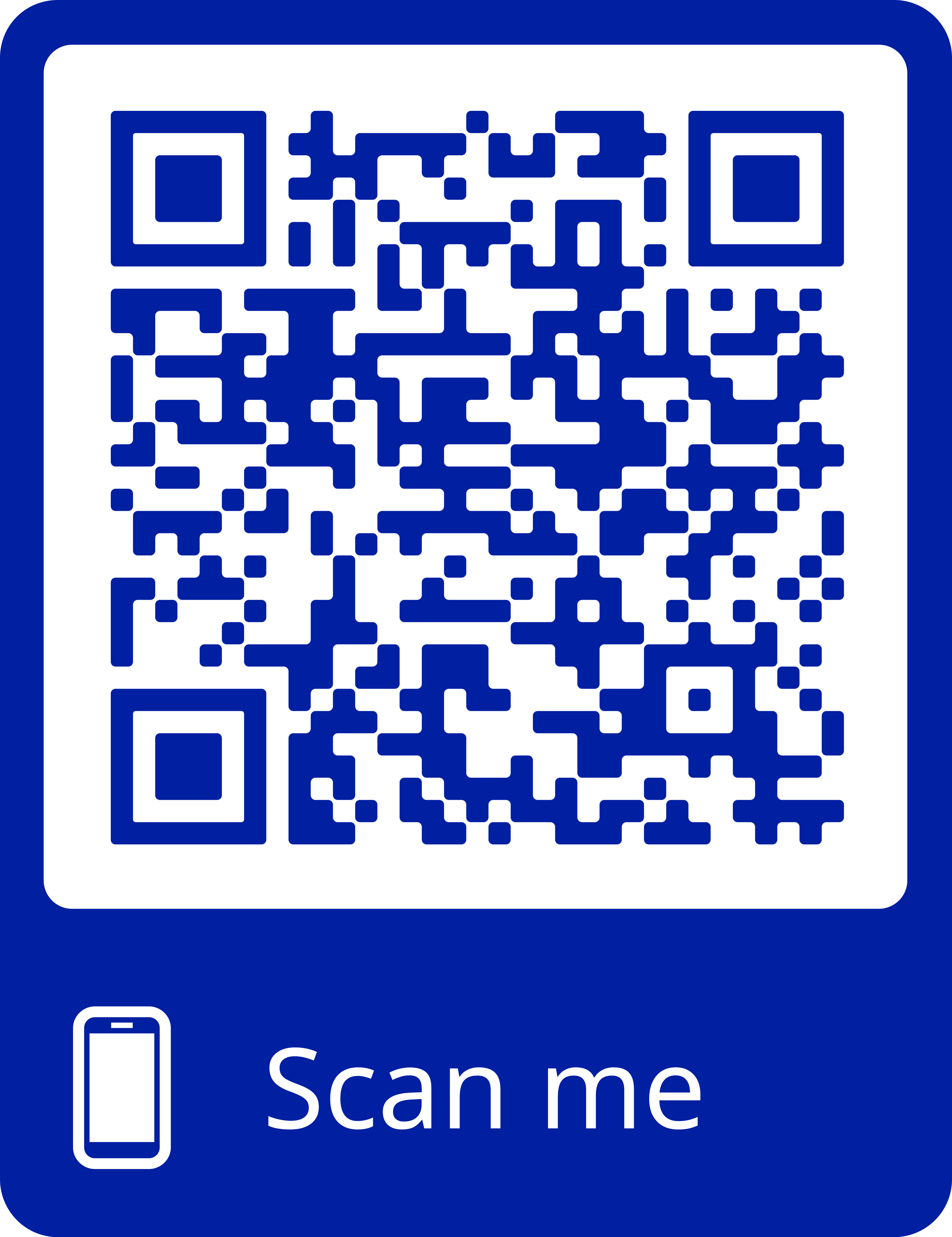 QR code to open leaflet