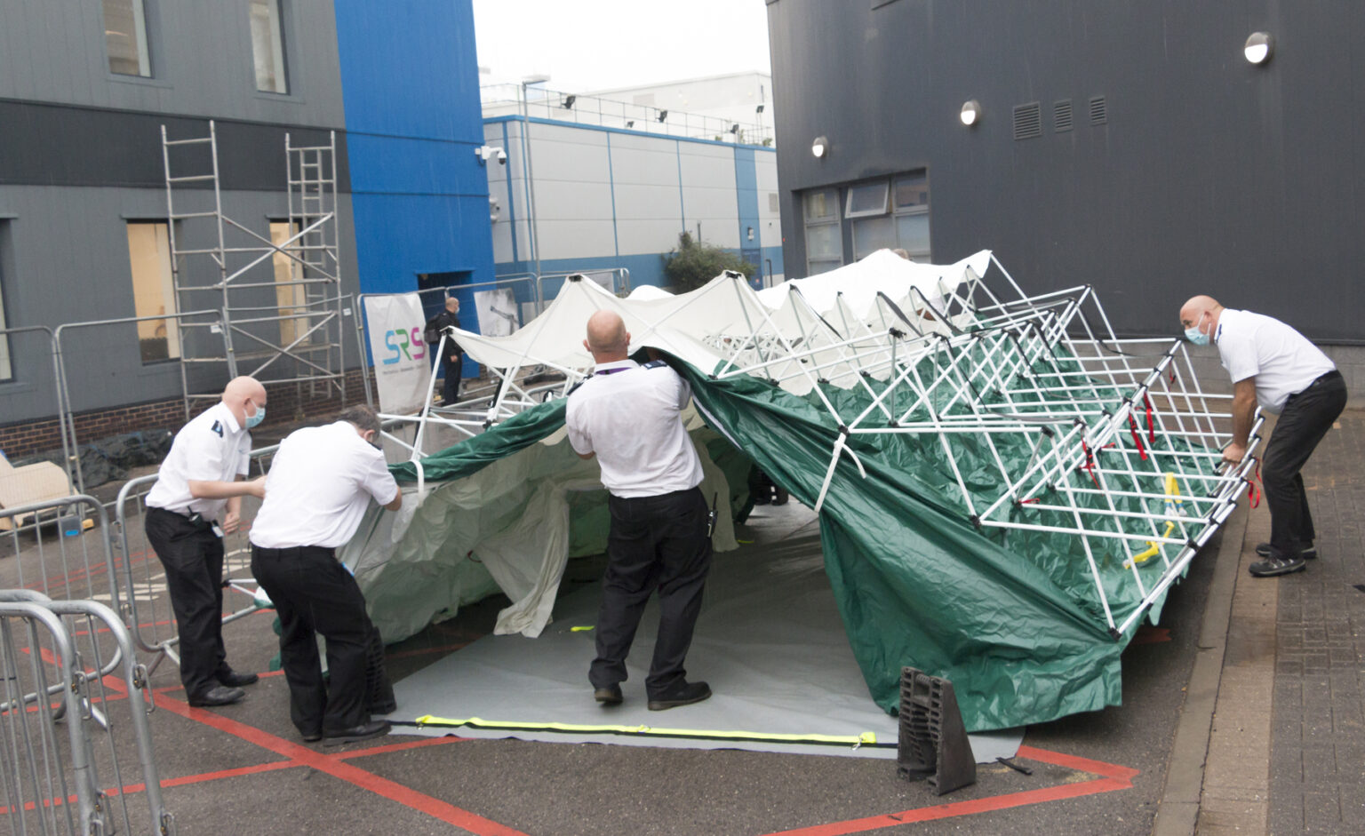 Hospital teams train for major chemical spill Hull University