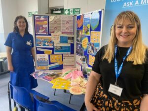 Ask a Midwife team visiting local employers 