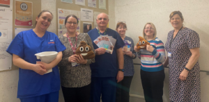 Members of the bowel screening team