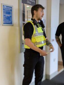 Security Team Leader Robert Marvell